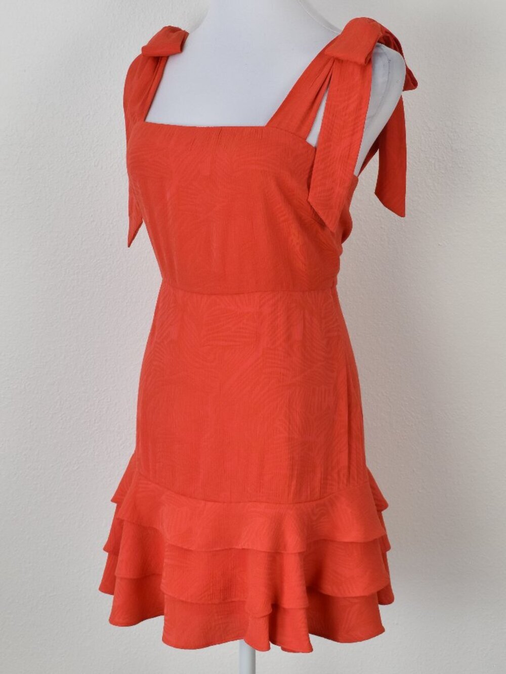 Gianni Bini Shea Leigh Mills Julia Mini Dress Tango Red NEW - 4 - Picture 3 of 11